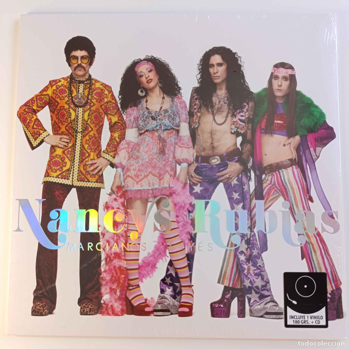 Discos de vinilo: NANCYS RUBIAS 'Marcianos Ye-Y&eacute;s' LP &Aacute;lbum vinilo 2017 NUEVO Precintado Mario Vaquerizo Alaska