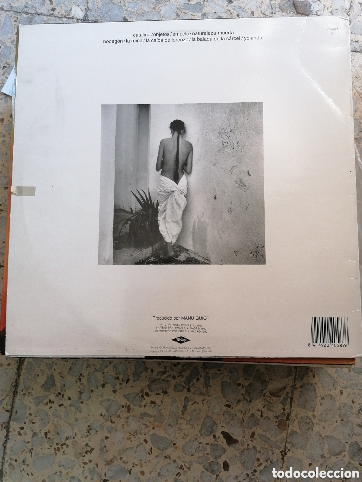 Discos de vinilo: LP DANZA INVISIBLE CATALINA 1990 ESPA&Ntilde;A - Foto 2