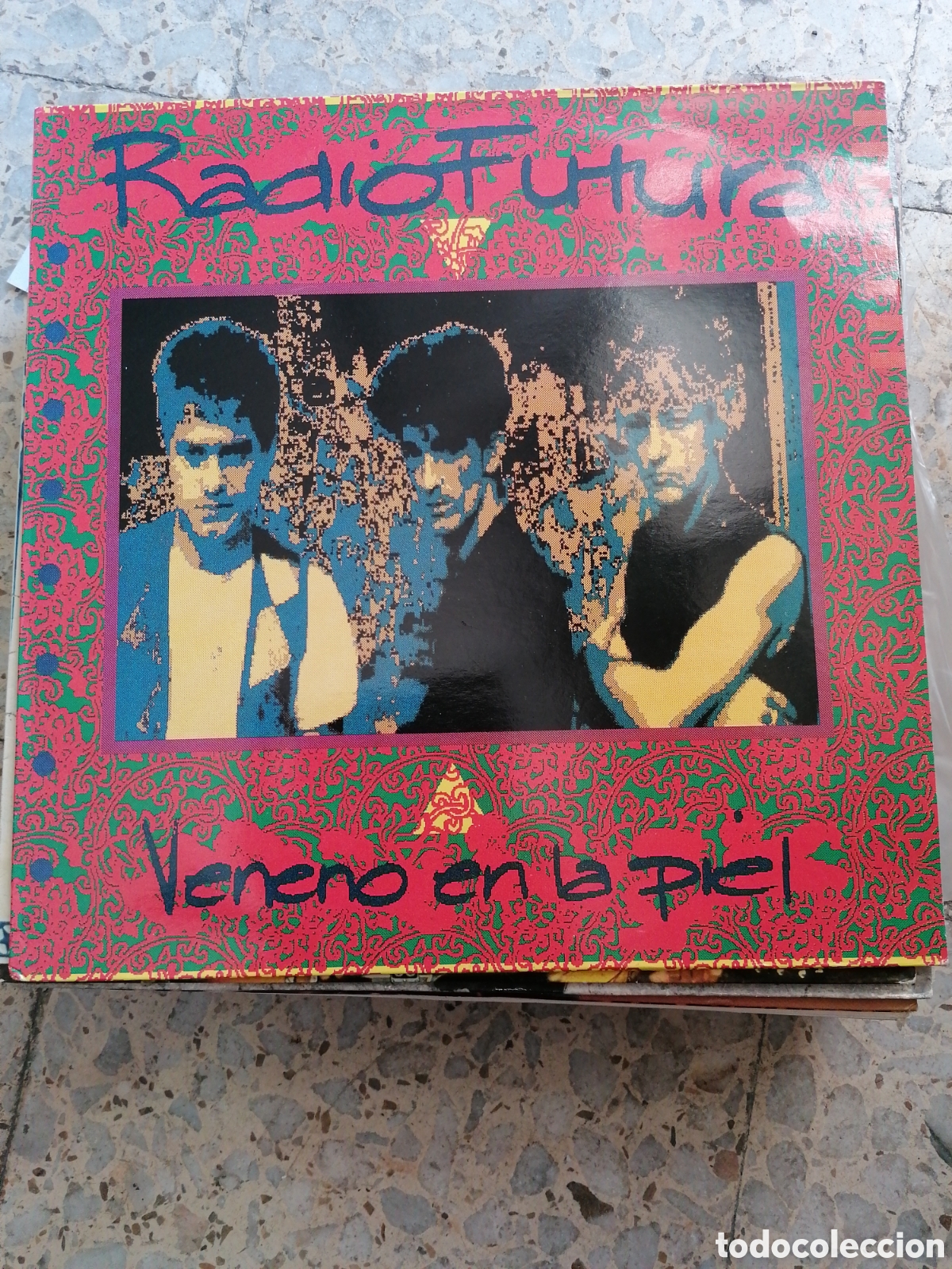 Discos de vinilo: LP RADIO FUTURA VENENO EN LA PIEL 1990 INSERT EX