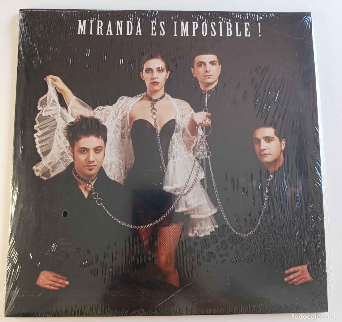 Discos de vinilo: MIRANDA! 'Es Imposible' LP &Aacute;lbum vinilo 2009 NUEVO Precintado edici&oacute;n Argentina RARO Fangoria