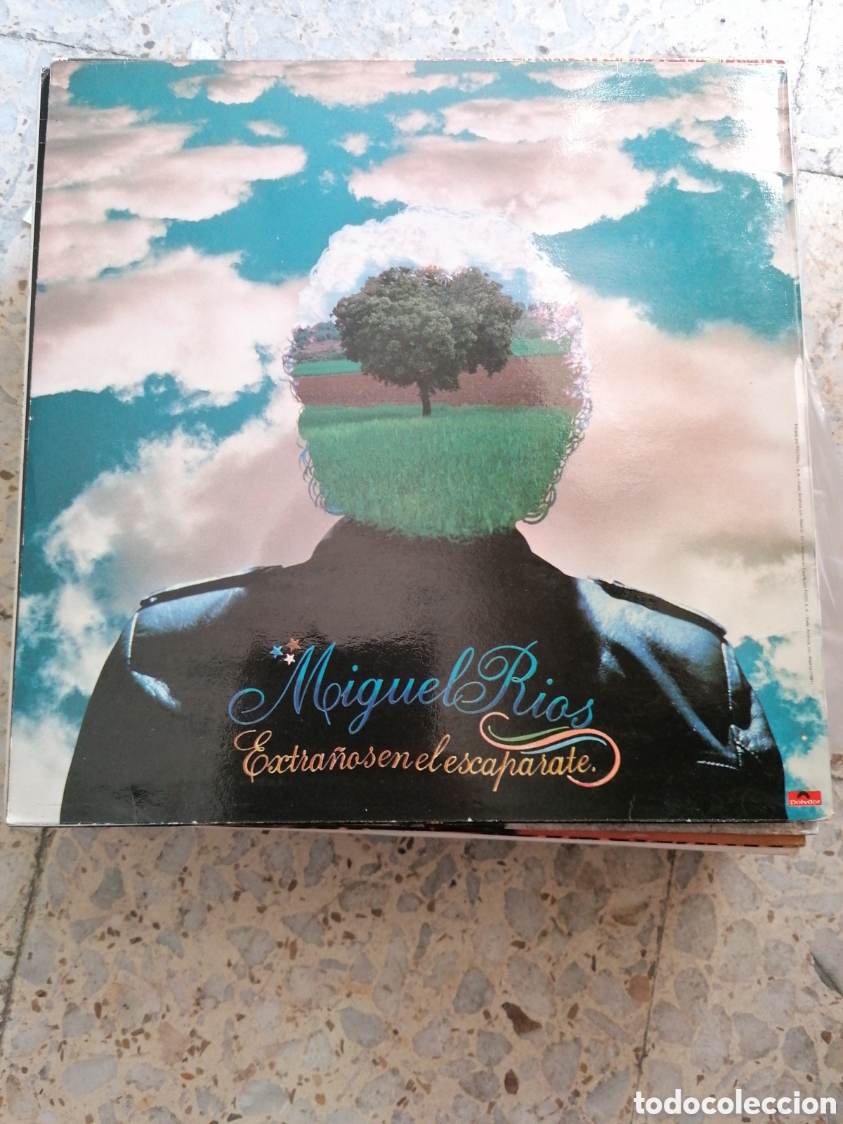 Discos de vinilo: LP MIGUEL RIOS EXTRA&Ntilde;OS EN EL ESCAPARATE 1981 INSERT EX - Foto 2