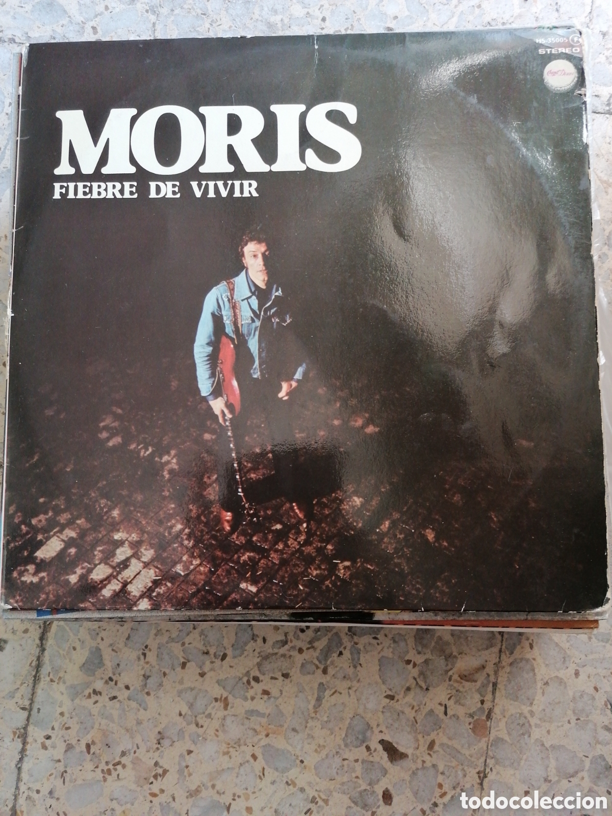 Discos de vinilo: LP MORIS FIEBRE DE VIVIR 1978 INSERT - Foto 1