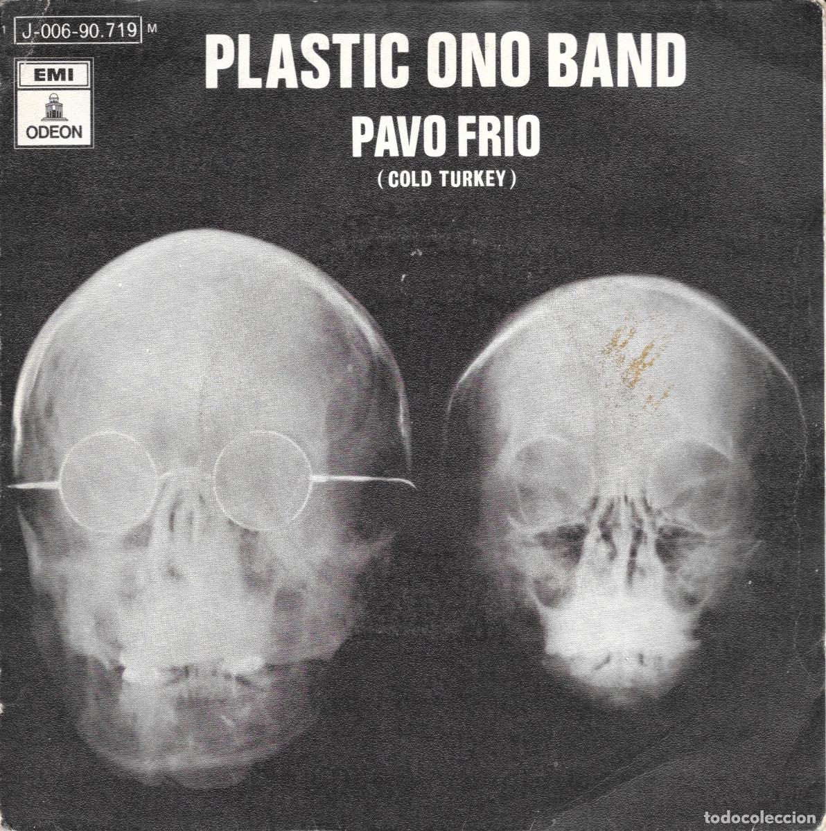 Discos de vinilo: Single Pavo frio / No te preocupes Kyoko - John Lennon - Beatles - Compra m&iacute;nima 6&euro;