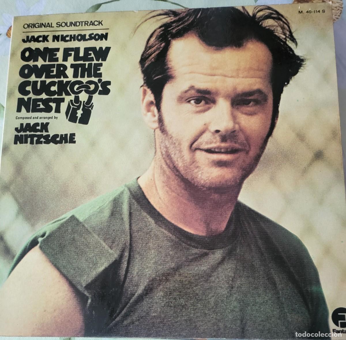 Discos de vinilo: Jack Nitzsc Lp sello Fantasy editado en Espa&ntilde;a a&ntilde;o 1976 del film Alguien volo sobre el nido del cuco