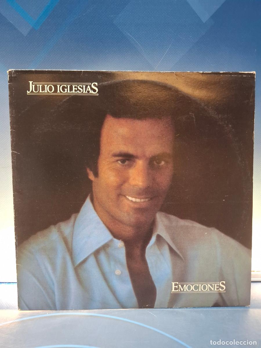 Discos de vinilo: Disco, Lp, Julio Iglesias, Emociones, 1979