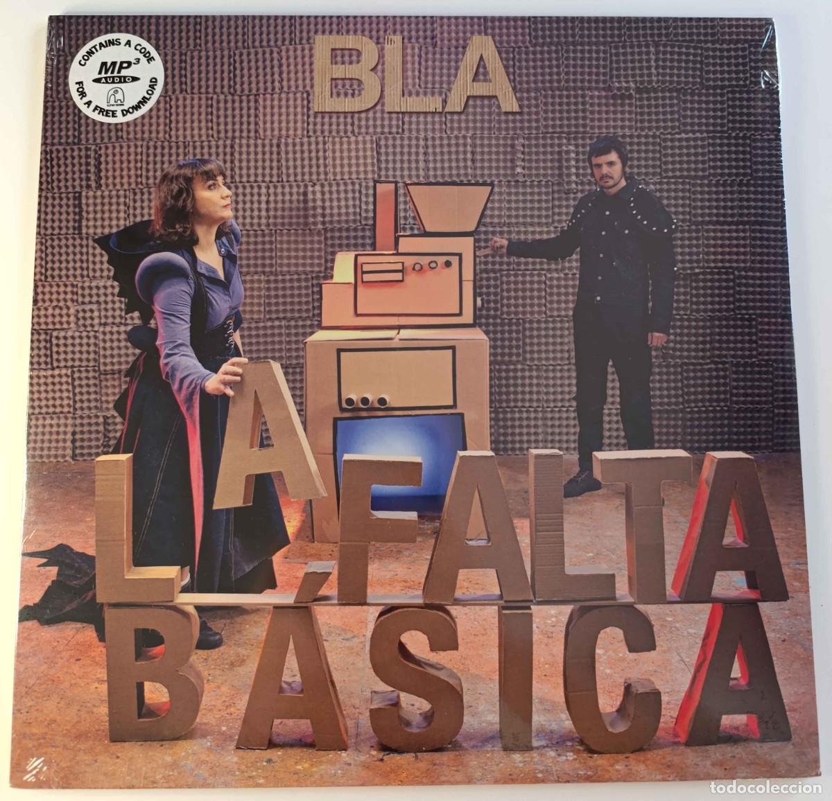 Discos de vinilo: BLA 'La Falta B&aacute;sica' LP &Aacute;lbum vinilo 2013 NUEVO Precintado L-KAN Elefant Records Edici&oacute;n limitada