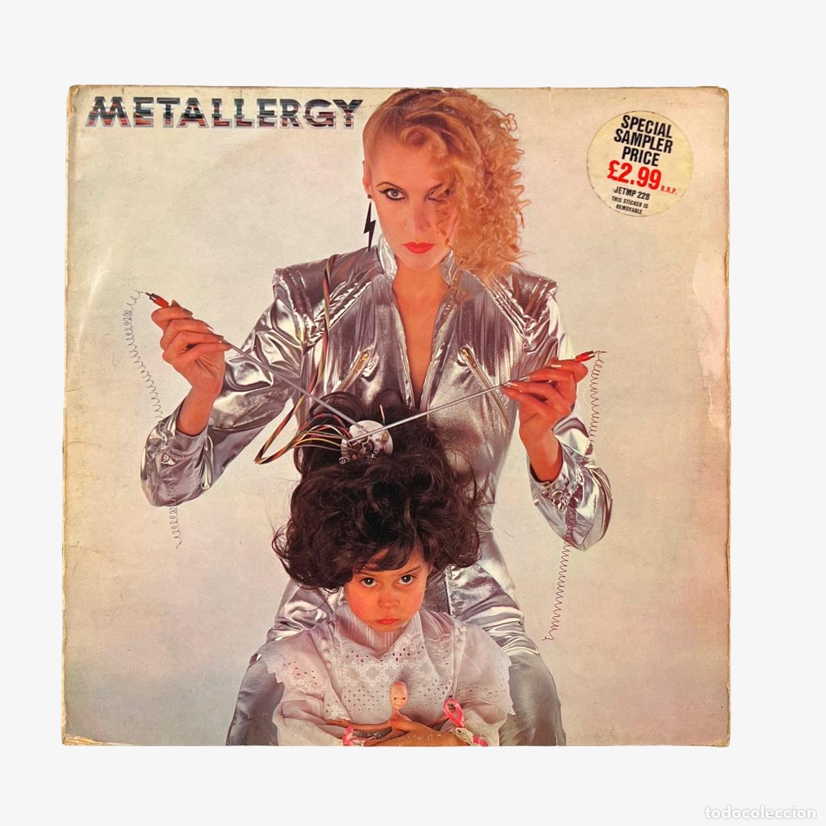 Discos de vinilo: LP. Varios. Metallergy (G/VG) - Foto 1