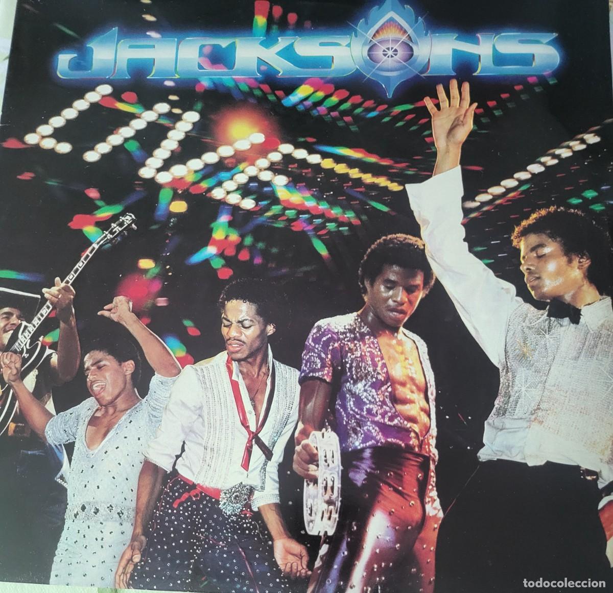 Discos de vinilo: The Jacksons Lp doble 2 discos sello Epic editado en Holanda a&ntilde;o 1981...