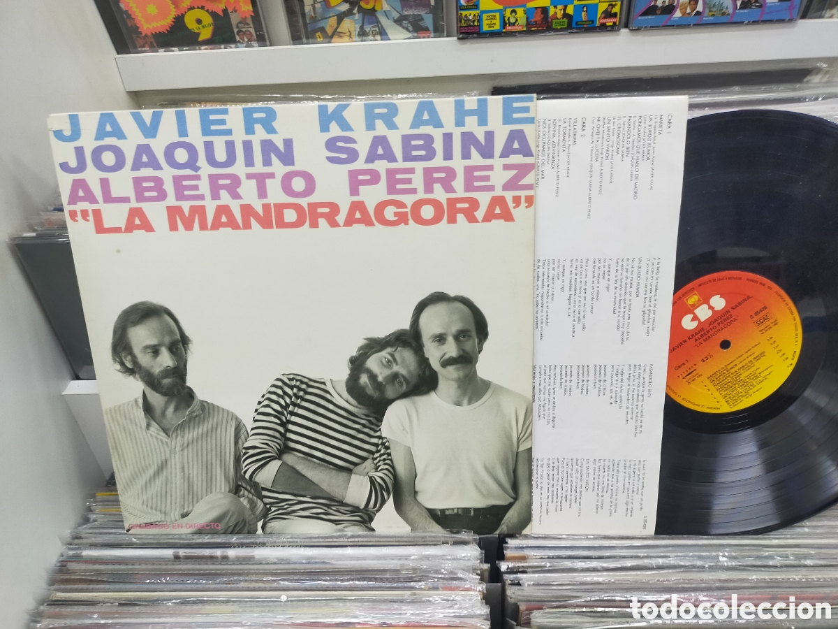 Discos de vinilo: Krahe sabina P&eacute;rez LP la mandr&aacute;gora 1981 - Foto 1