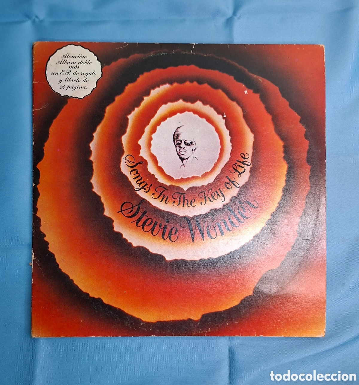 Discos de vinilo: Vinilo Stevie Wonder Songs in the Key of Life (Motown, 1976).