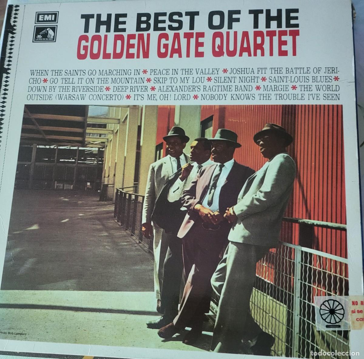 Discos de vinilo: Golden Gate Quartet Lp sello La voz de su amo editado en Espa&ntilde;a a&ntilde;o 1967...