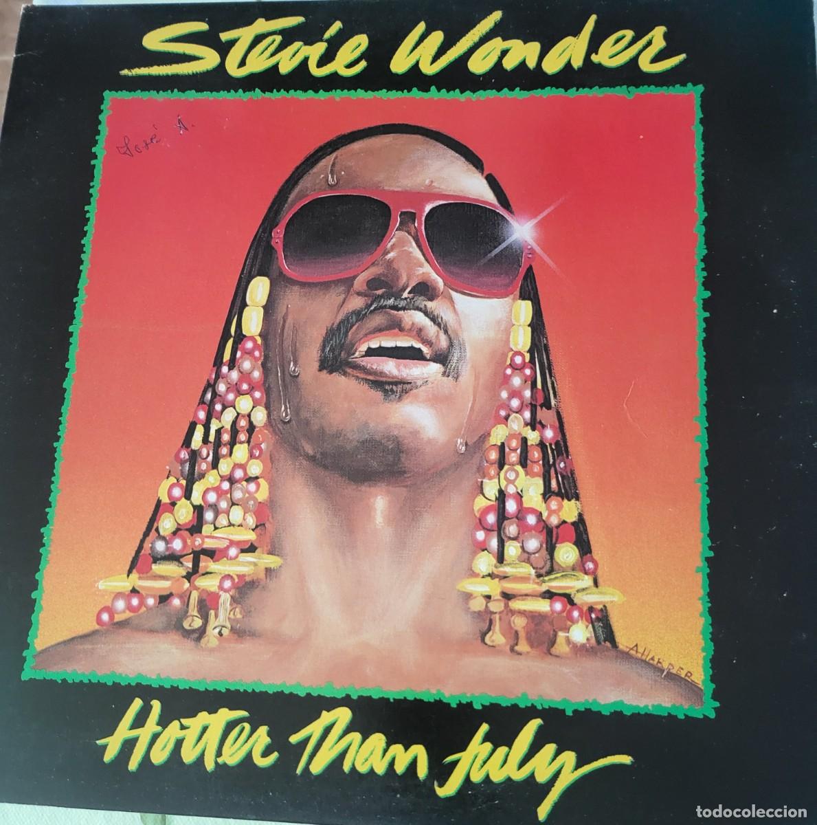 Discos de vinilo: Stevie Wonder Lp portada doble sello Tamla a&ntilde;o 1980...