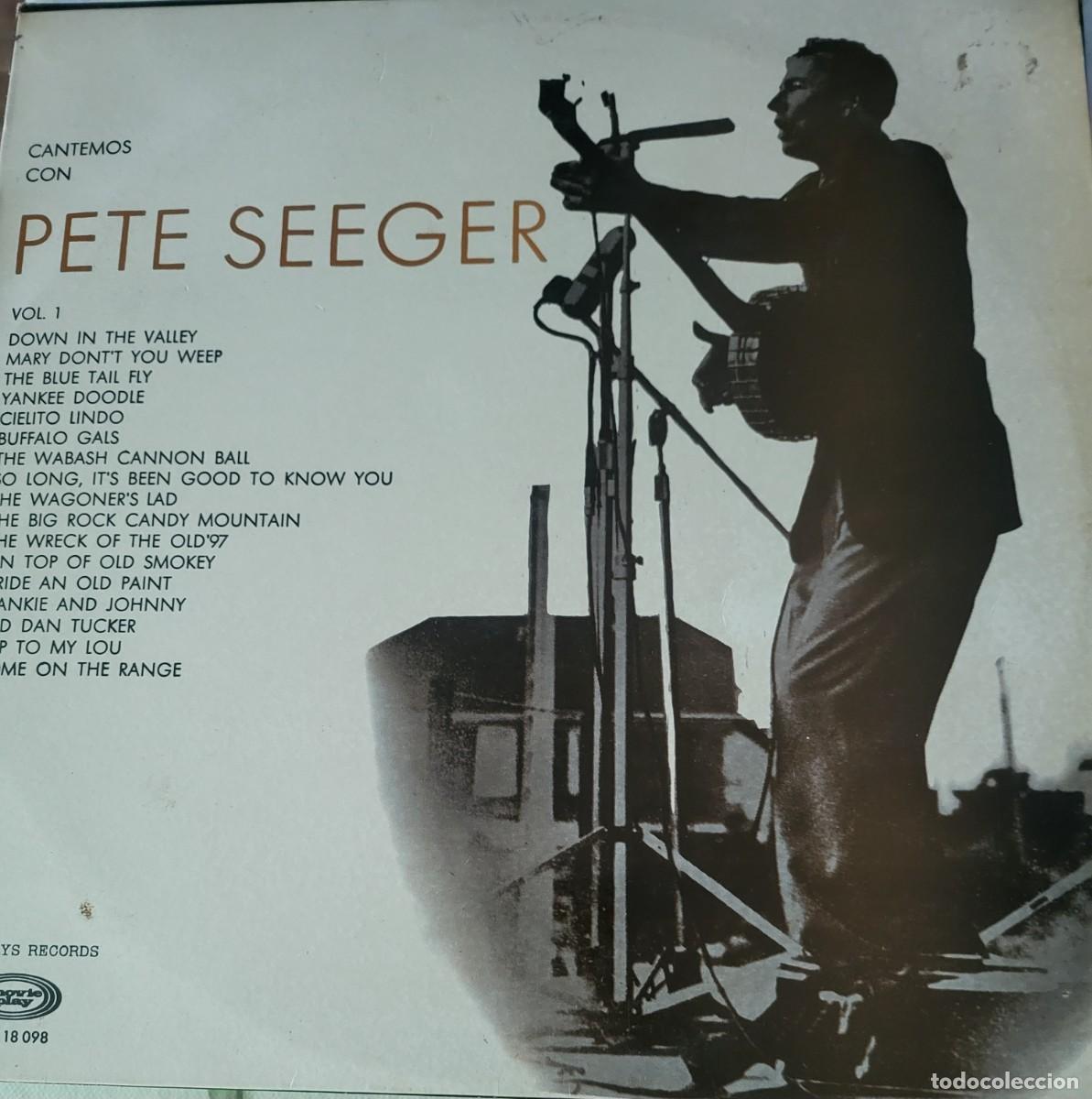 Discos de vinilo: Peter Seeger Lp sello Movieplay editado en Espa&ntilde;a a&ntilde;o 1969...