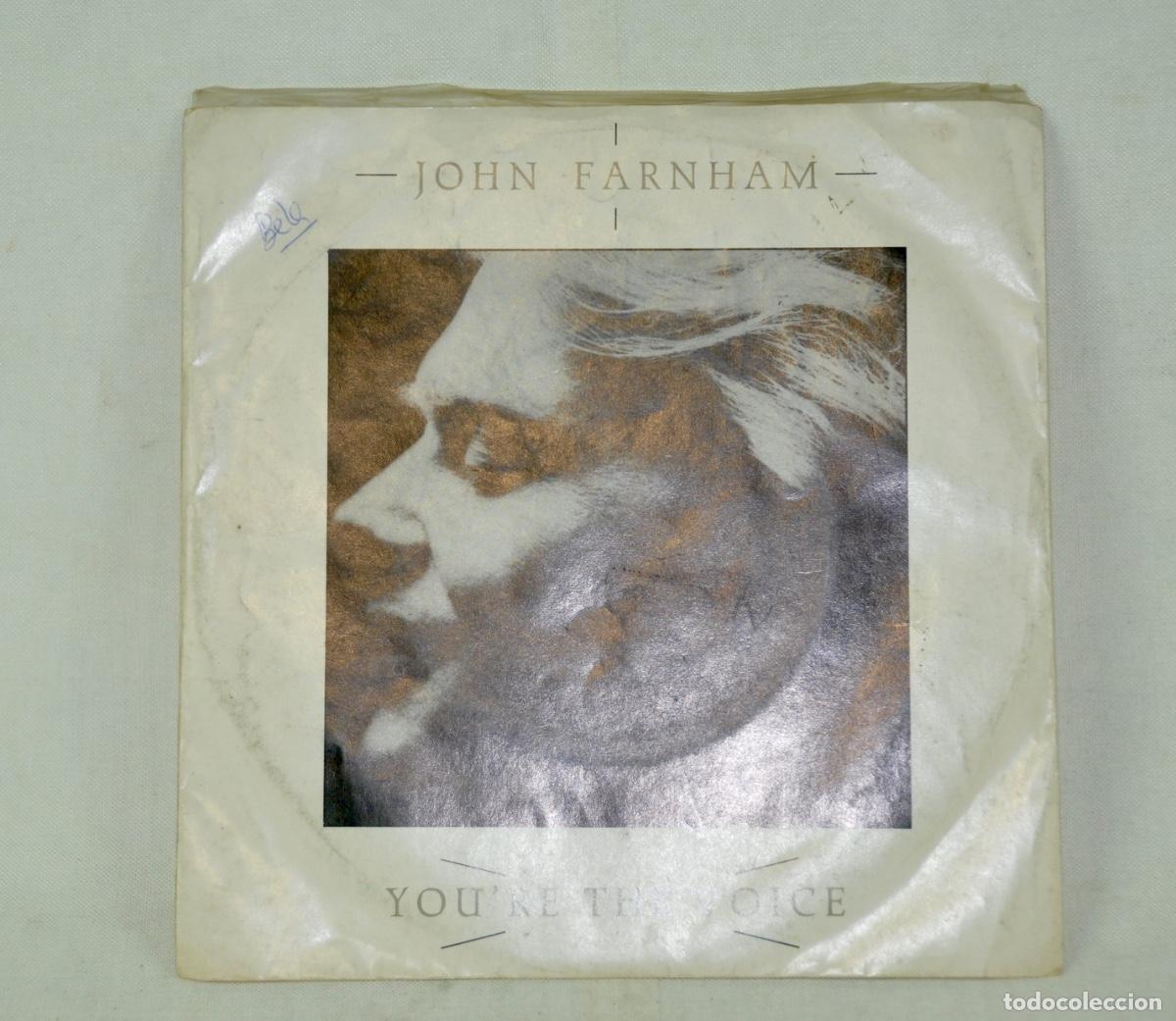 Discos de vinilo: John Farnham - you're the voice