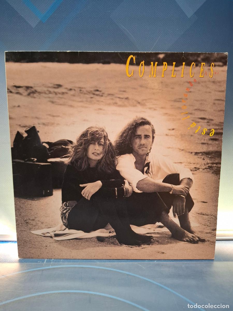 Discos de vinilo: Disco, Lp, C&oacute;mplices, Est&aacute; Llorando El Sol, 1991
