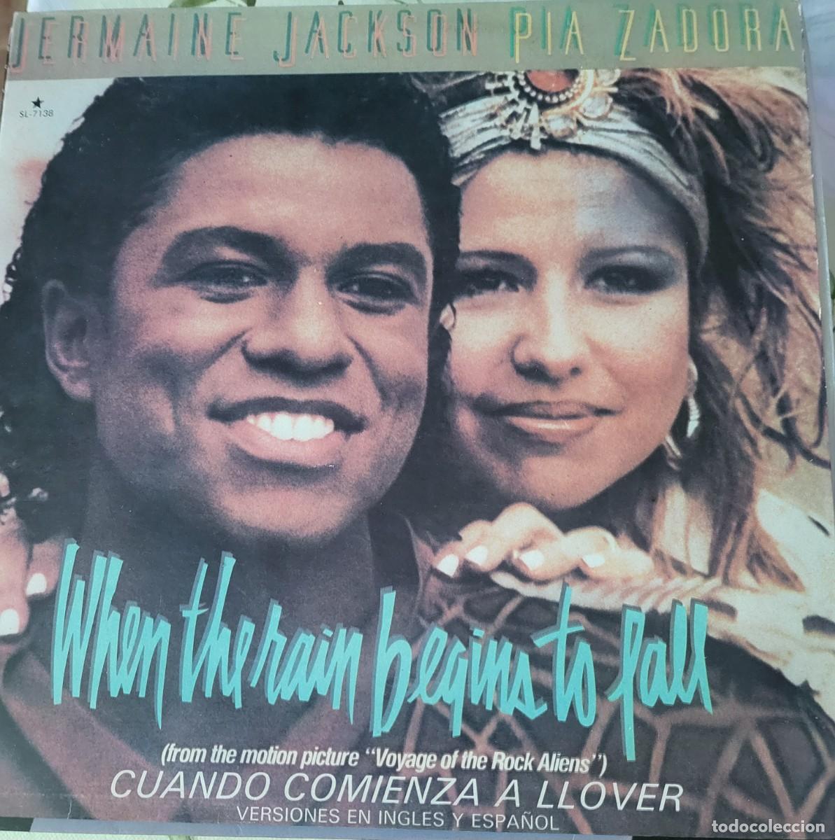 Discos de vinil: Jermaine Jackson Maxi-single sello Arista editado en M&eacute;xico a&ntilde;o 1984...