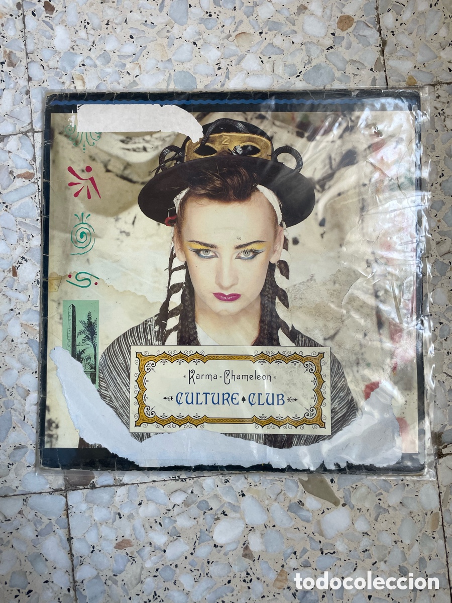 Discos de vinilo: Culture Club- Karma Chameleon / Maxi-singles