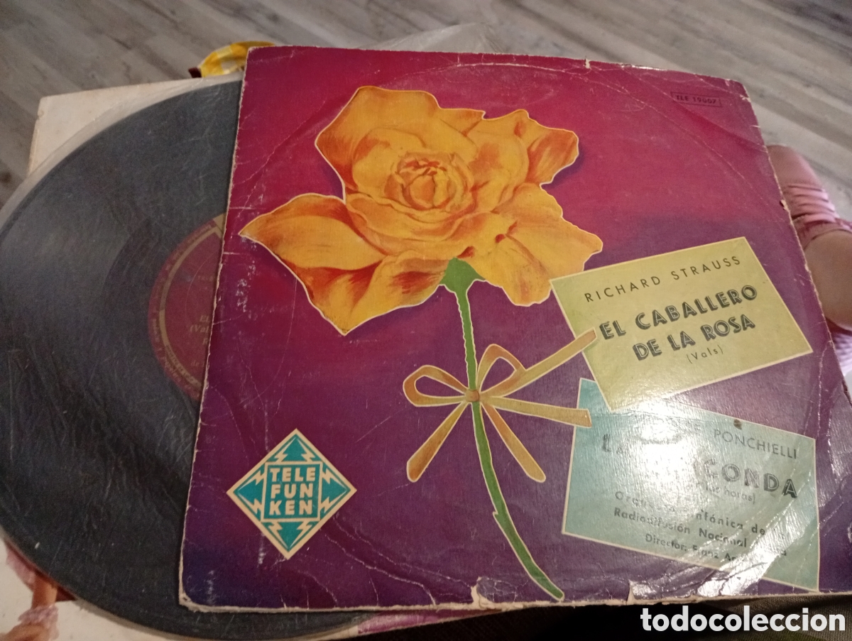 Discos de vinilo: Vinilo &oacute;pera Telefunken
