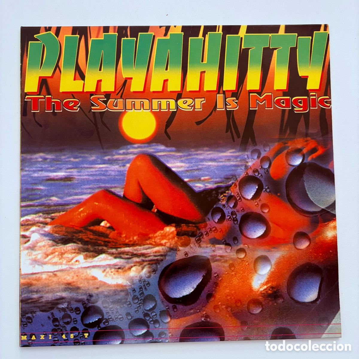 Discos de vinilo: maxi 12'' Playahitty &lrm;&ndash; The Summer Is Magic edicion espa&ntilde;ola de 1994
