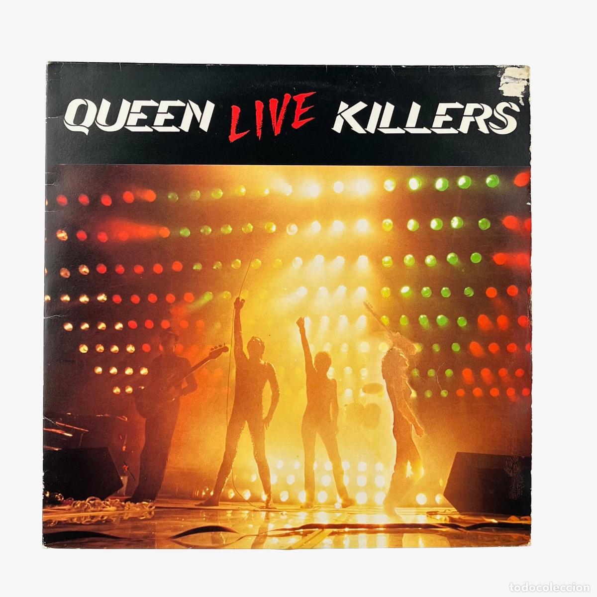 Discos de vinilo: 2xLP, Gat. Queen, Live Killers (VG/VG)