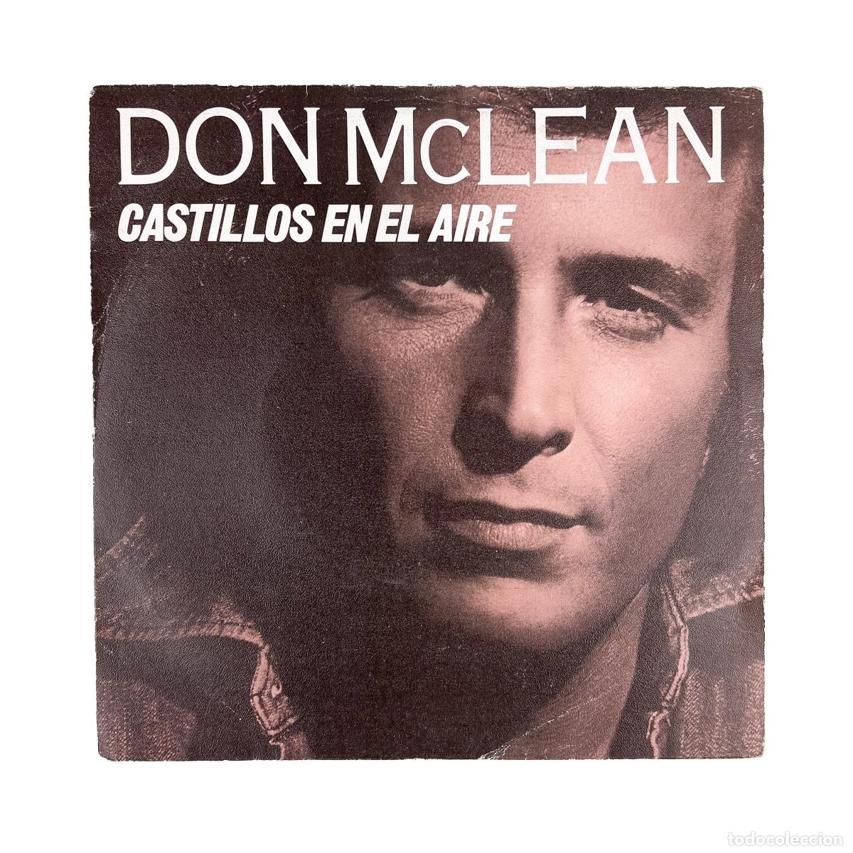 Discos de vinilo: SINGLE. Don McLean. Castillo en el aire (VG+/VG) - Foto 1