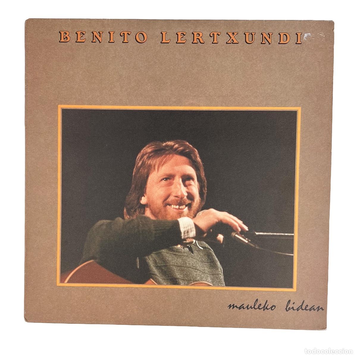 Discos de vinilo: LP. Benito Lertxundi. Mauleko Bidean (VG+/VG+)
