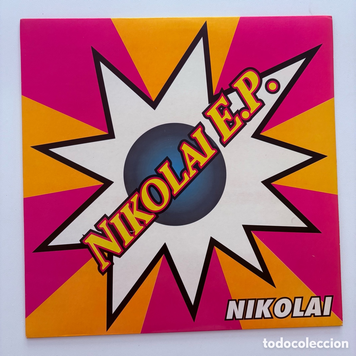 Discos de vinilo: maxi 12'' Nikolai &lrm;&ndash; Nikolai E.P. edicion espa&ntilde;ola de 1994