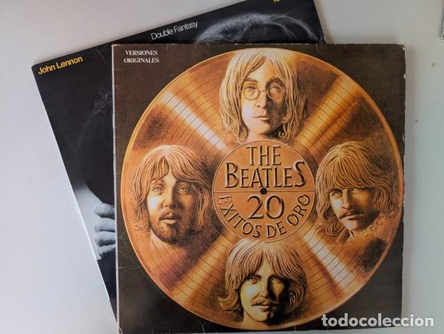 Discos de vinilo: L1323-L1324 THE BEATLES (VERSIONES ORIGINALES) LP VINILO - REGALO JOHN&YOKO ONO LP VINILO