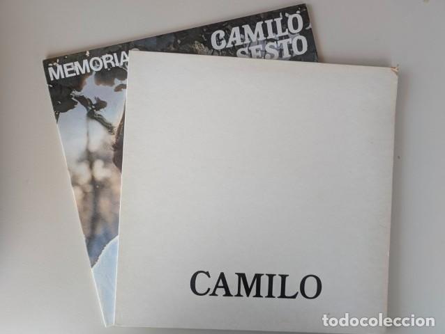 Discos de vinilo: L1333-L1334 LOTE 2 LP'S VINILO DE CAMILO SESTO: CAMILO + MEMORIA... MUY BUEN ESTADO