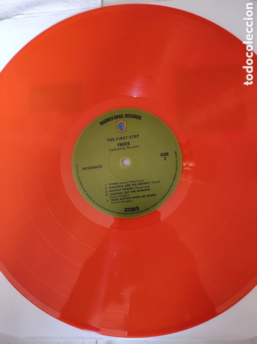 Discos de vinilo: FACES - FIRST STEP (2016) - Foto 7