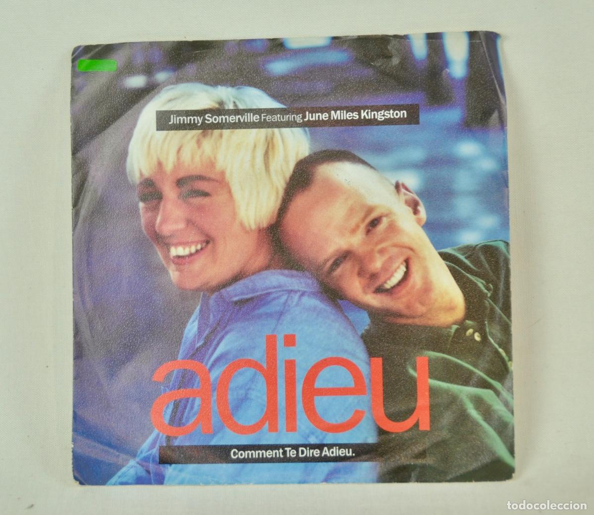 Discos de vinilo: Jimmy Somerville Ft June Miles Kingston - adieu, a&ntilde;o 1989