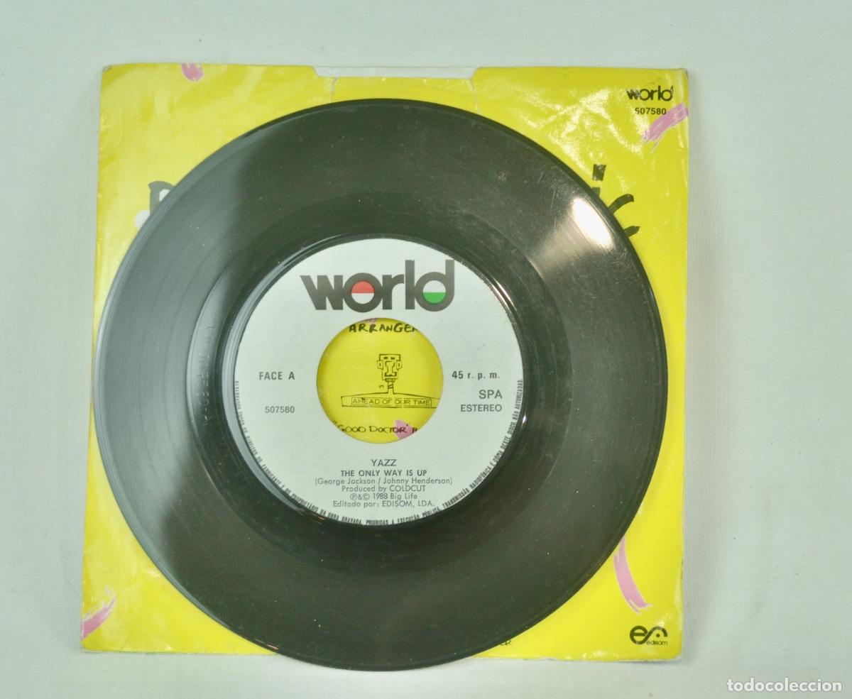 Discos de vinilo: Yazz - The only way is up - Foto 3