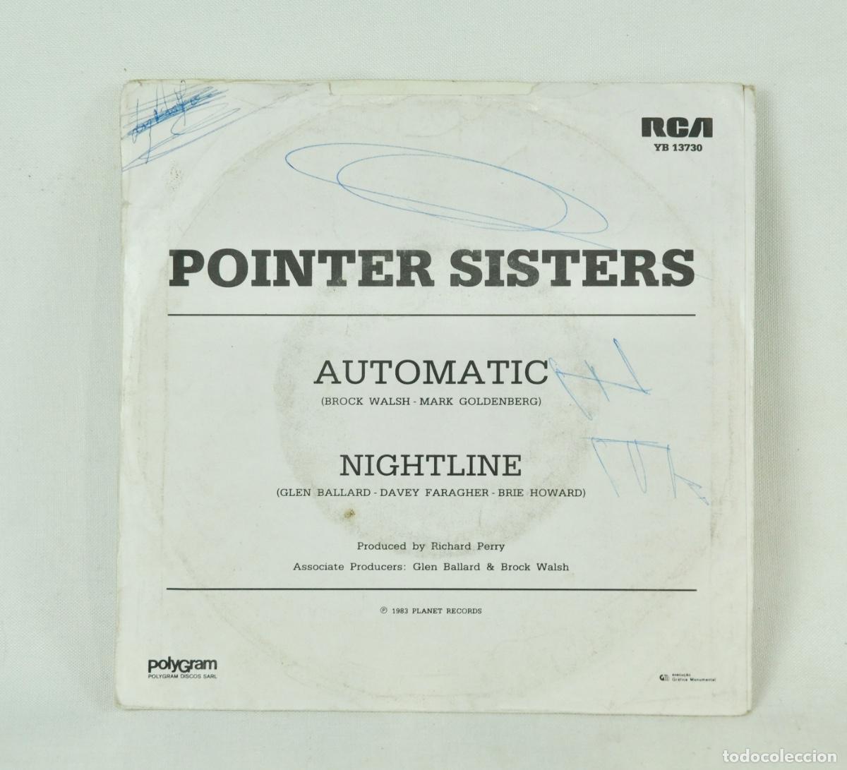 Discos de vinilo: Pointer Sisters - Automatic - Foto 2