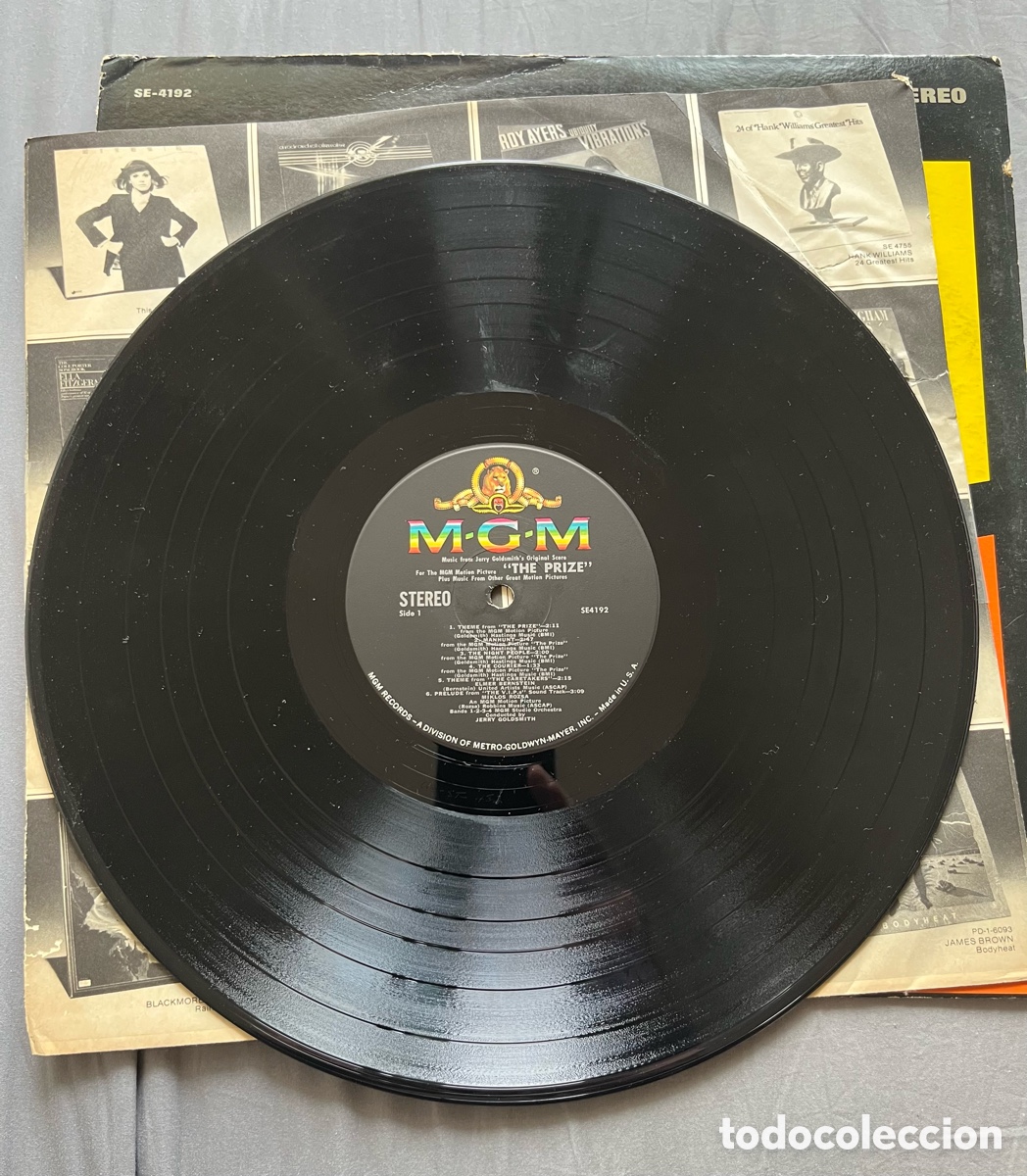 Discos de vinilo: The Prize. Jerry Goldsmith - Foto 3