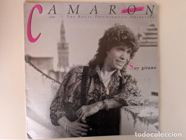 Discos de vinilo: L1339 LP VINILO - SOY GITANO - CAMARON DE LA ISLA CON THE ROYAL PHILHARMONIC ORCHESTRA