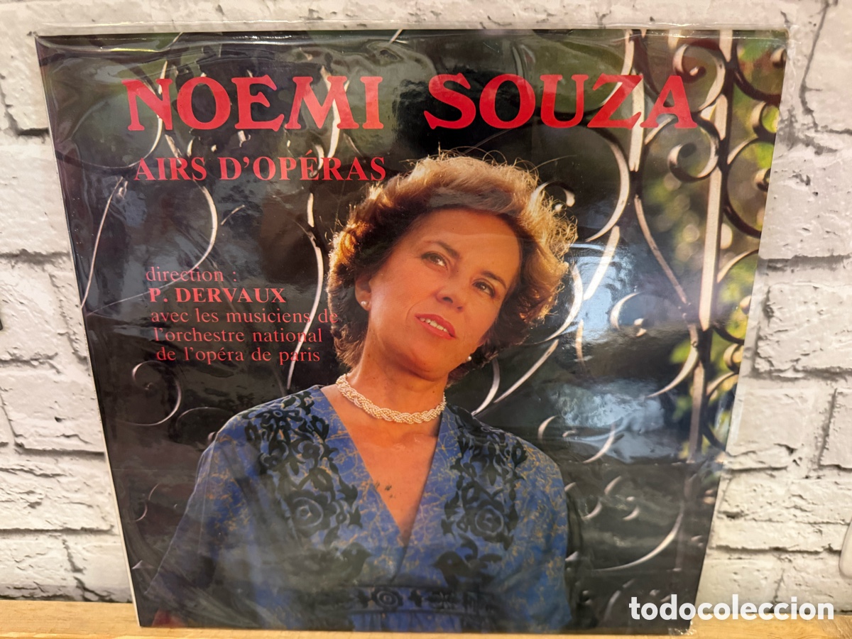 Discos de vinilo: No&eacute;mi Souza &lrm;&ndash; Airs D'Op&eacute;ras. Lp vinilo 1982 . Francia. Opera.