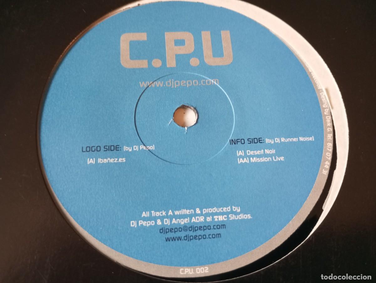 Discos de vinilo: DJ Pepo & Runner Noise &ndash; C.P.U.02 - 2003