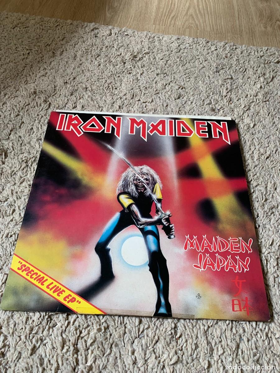 Discos de vinilo: MAXI 12 PULGADAS. IRON MAIDEN. MADE IN JAPAN.