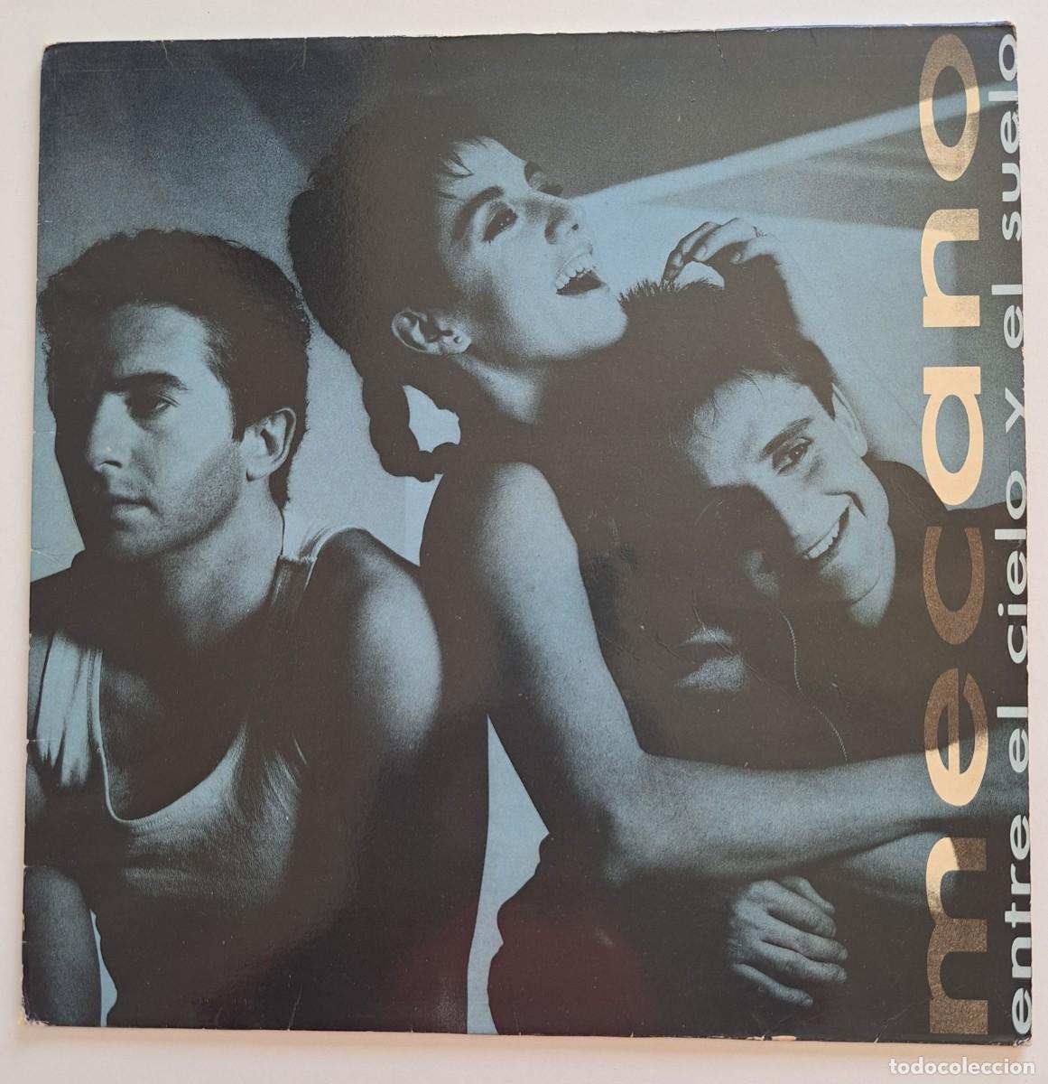 Discos de vinilo: MECANO - ENTRE EL CIELO Y EL SUELO - ARIOLA I 207789 - SPAIN 1986