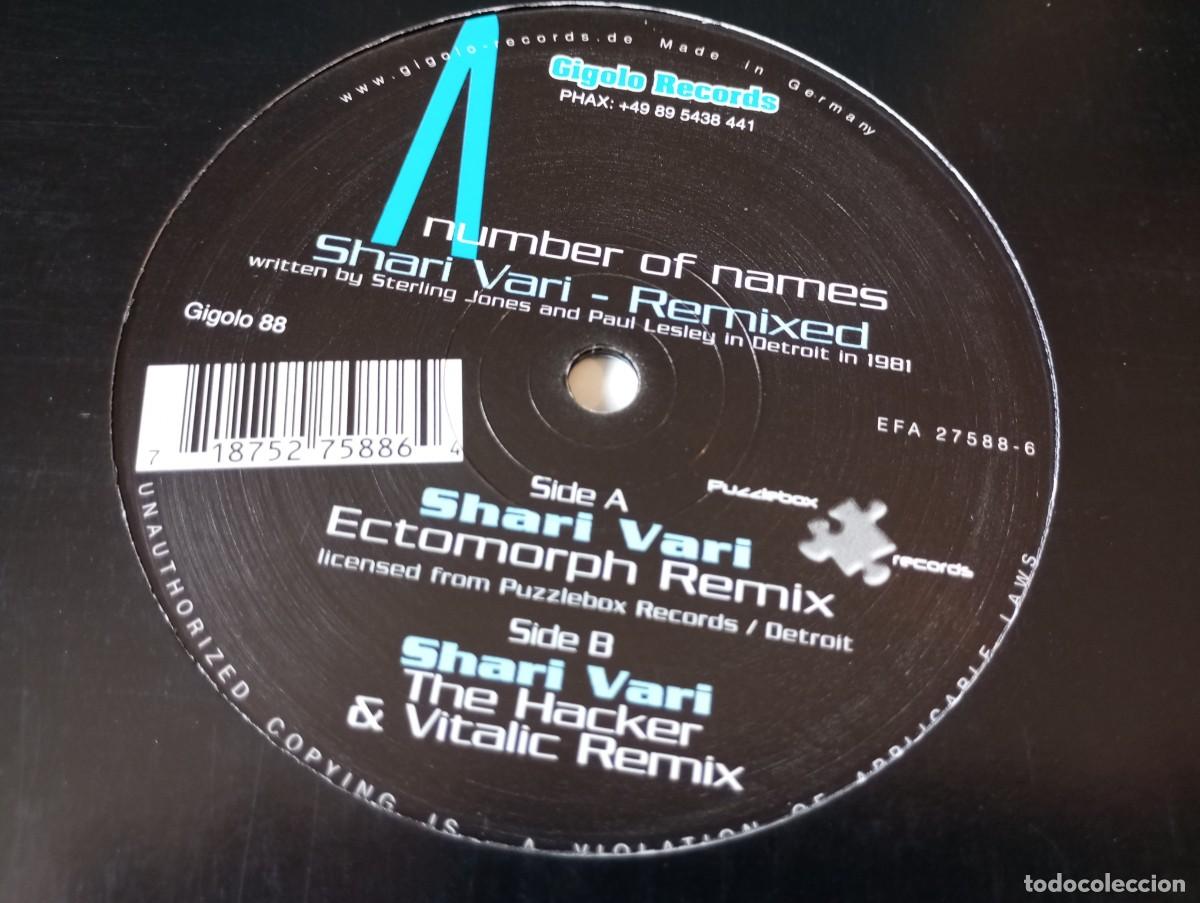 Discos de vinilo: A Number Of Names &ndash; Shari Vari - Remixed - 2002