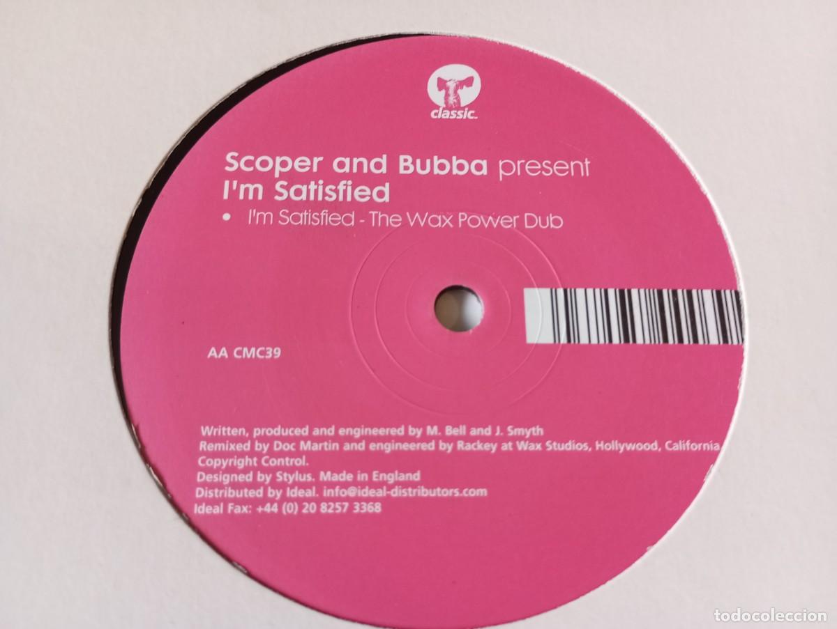 Discos de vinilo: Scoper & Bubba &ndash; Im Satisfied - 2002 - Foto 1