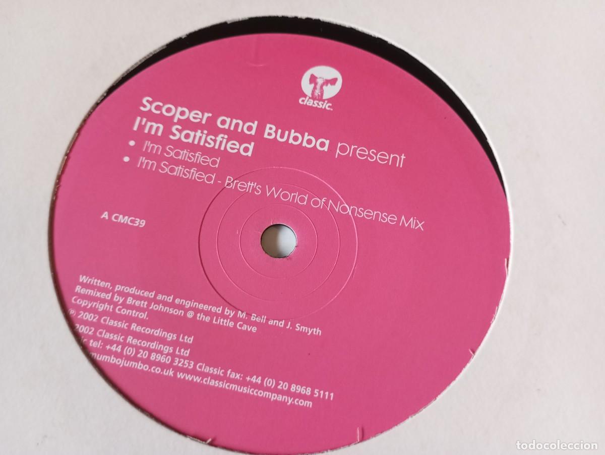 Discos de vinilo: Scoper & Bubba &ndash; Im Satisfied - 2002 - Foto 2