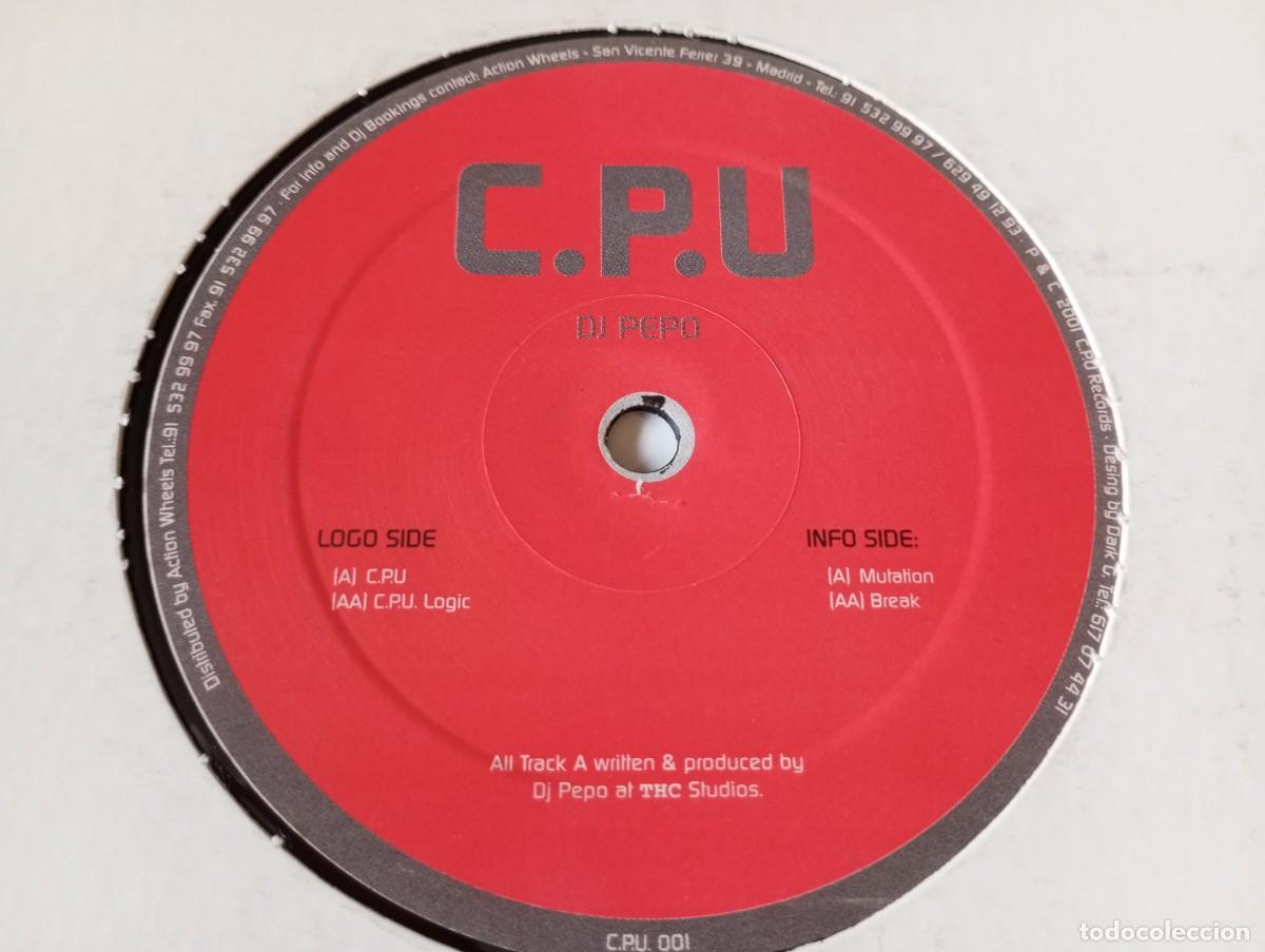 Discos de vinilo: DJ Pepo &ndash; C.P.U. 01 - 2001
