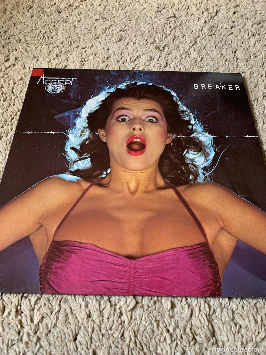 Discos de vinilo: LP. ACCEPT. BREAKER. ENCARTE. BUENA CONSERVACION