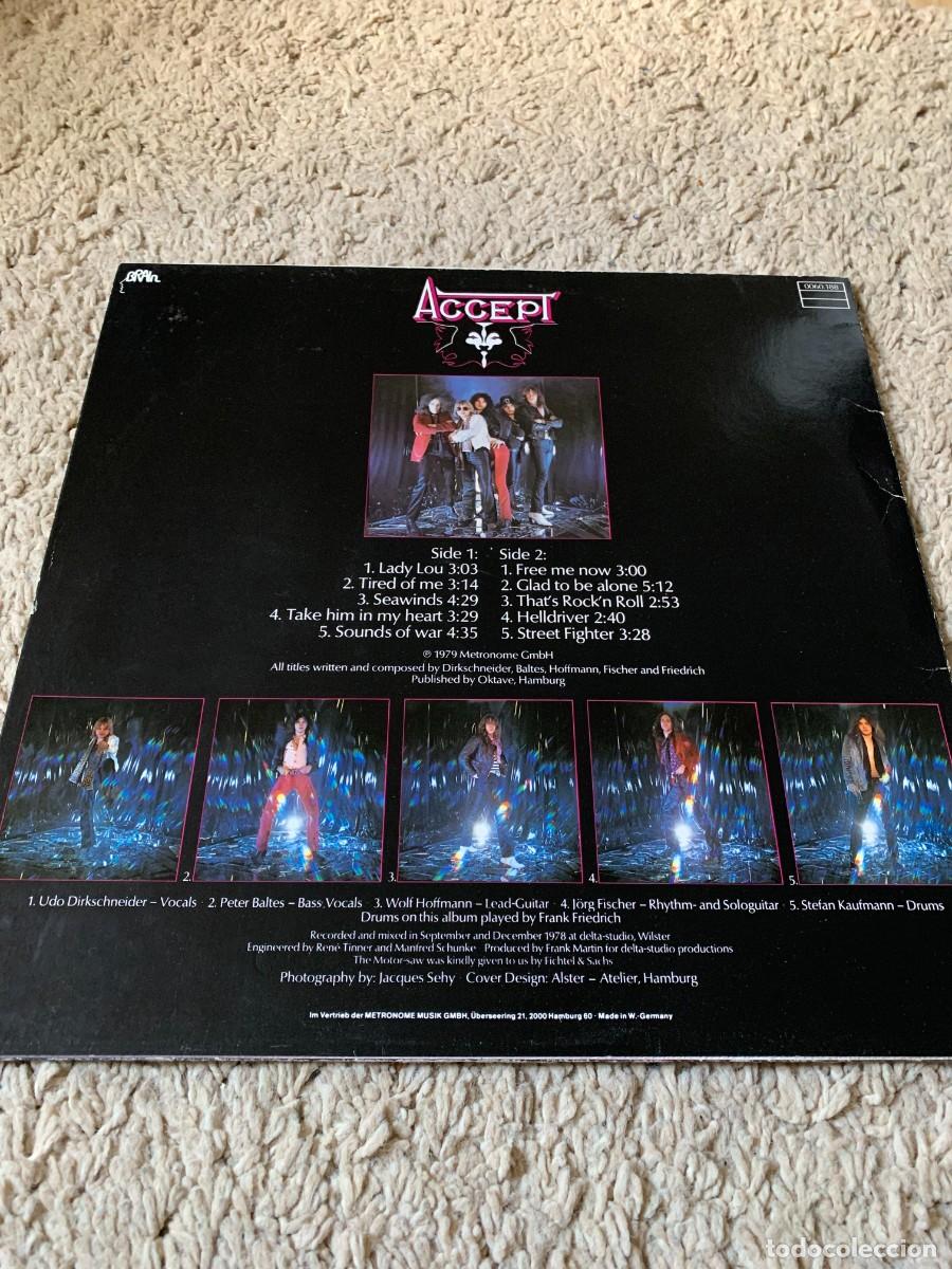 Discos de vinilo: LP. ACCEPT. ACCEPT. BUENA CONSERVACION - Foto 2