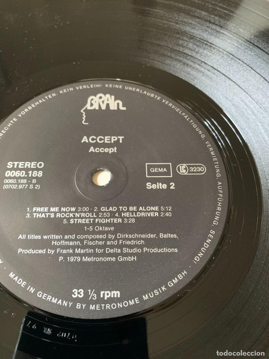 Discos de vinilo: LP. ACCEPT. ACCEPT. BUENA CONSERVACION - Foto 4