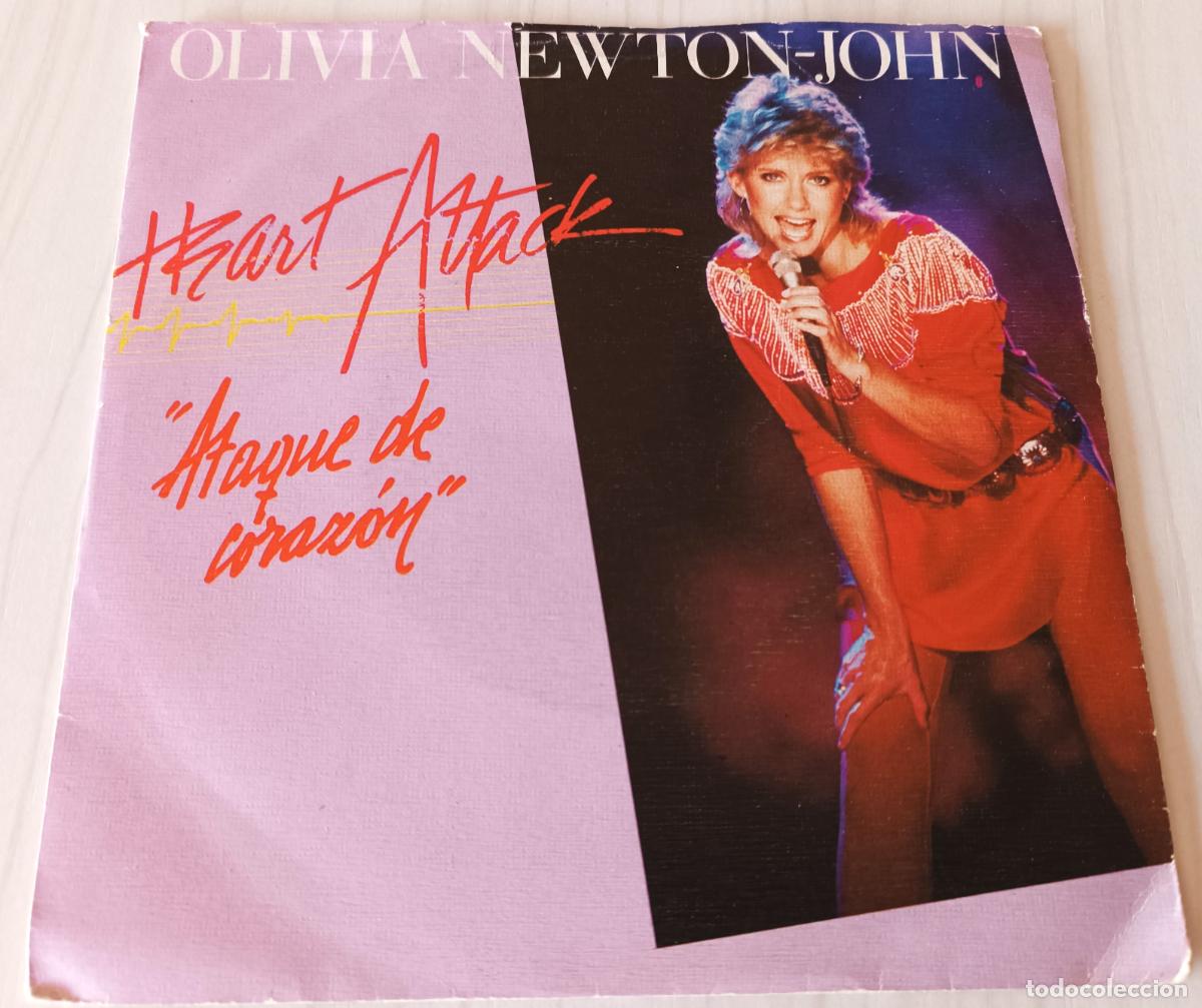 Discos de vinilo: OLIVIA NEWTON-JOHN - HEART ATTACK EMI - 1982 PROMO