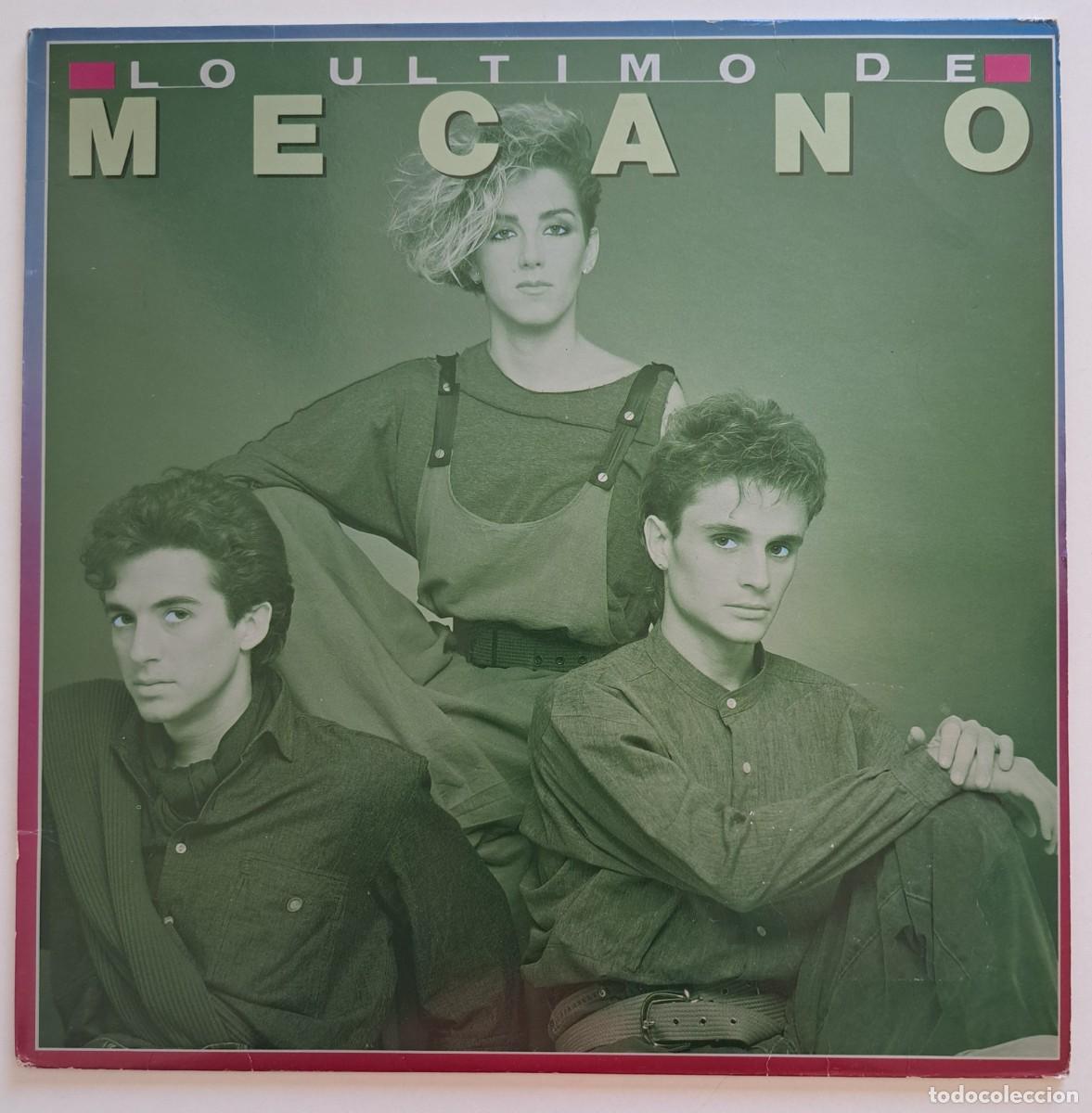 Discos de vinilo: MECANO . LO ULTIMO DE MECANO - CBS 450193-1 - SPAIN 1986