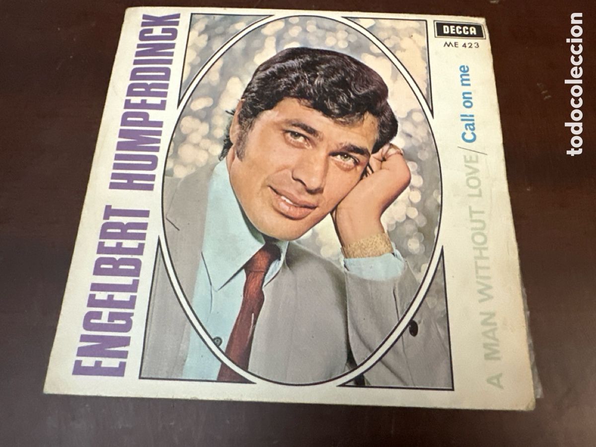 Discos de vinilo: ENGELBERT HUMPERDINCK - A MAN WITHOUT LOVE