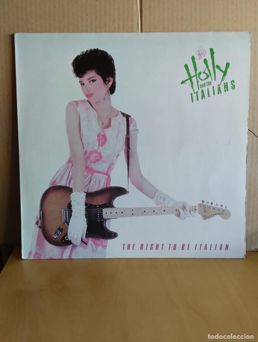 Discos de vinilo: HOLLY AND THE ITALIANS ----- THE RIGHT TO BE ITALIAN